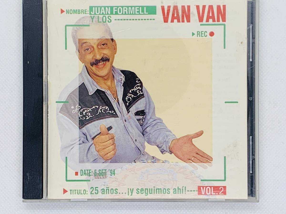 即決CD Juan Formell Y Los Van Van / 25 ANOS...IY SEGUIMOS AHI! VOL.2 / ロス・バン・バン / 廃盤 レア 希少 W03_画像1