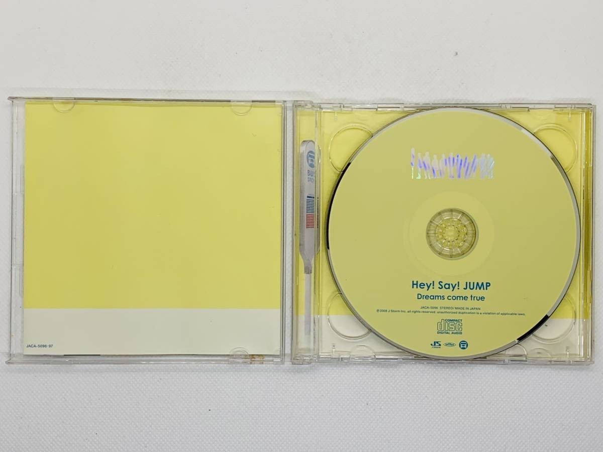 即決CD+DVD Hey! Say! JUMP Dreams come true セット買いお得 W02_画像3