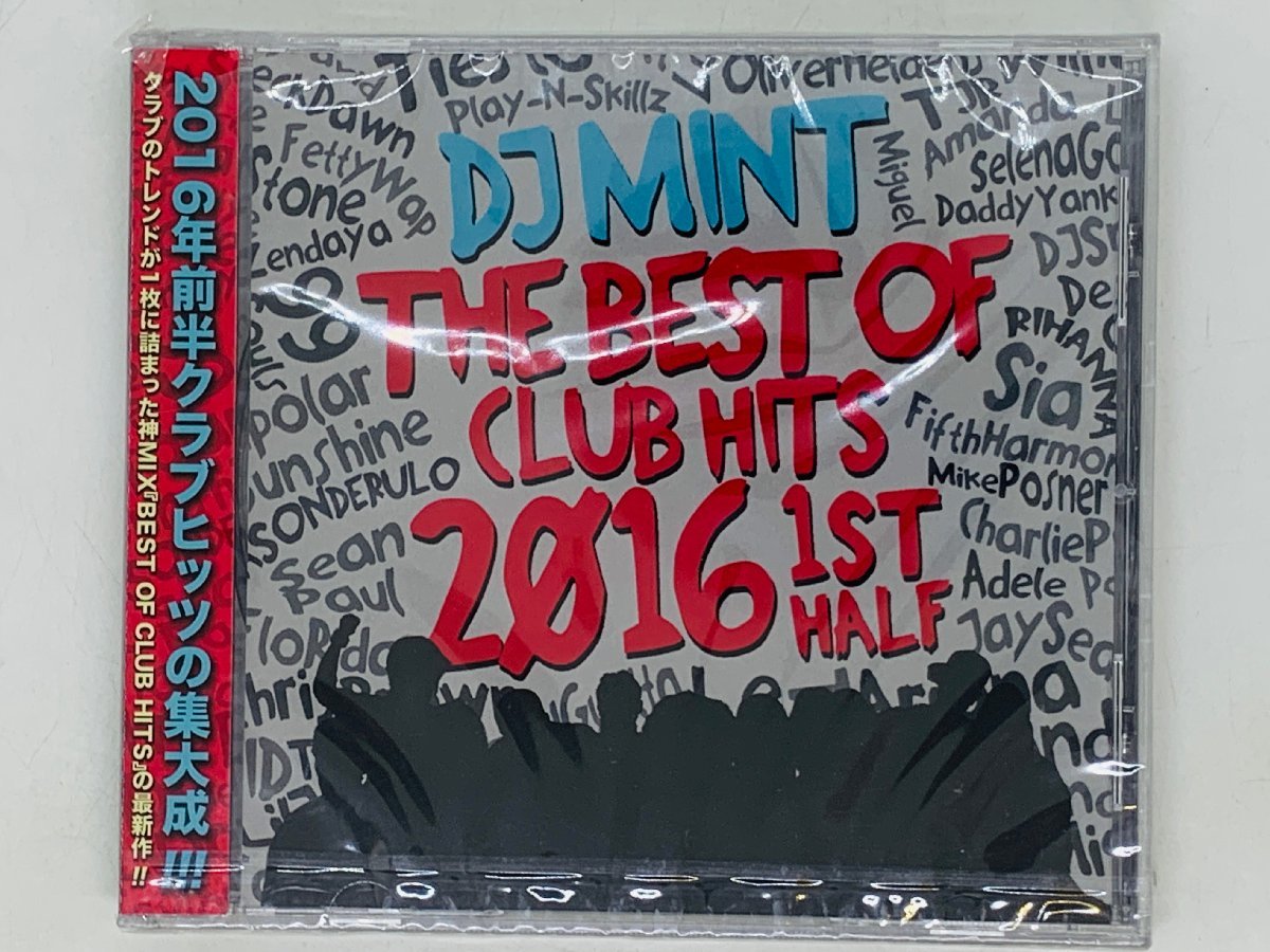 即決CD 未開封 THE BEST OF CLUB HITS 2016 / 1st Half / DJ Mint / 帯付き 激レア Y15_画像1