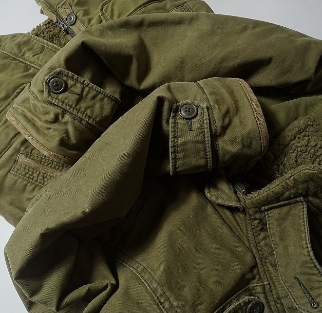 正規店仕入れの A&F Abercrombie&Fitch アバクロ ○S-749 カーキ (S