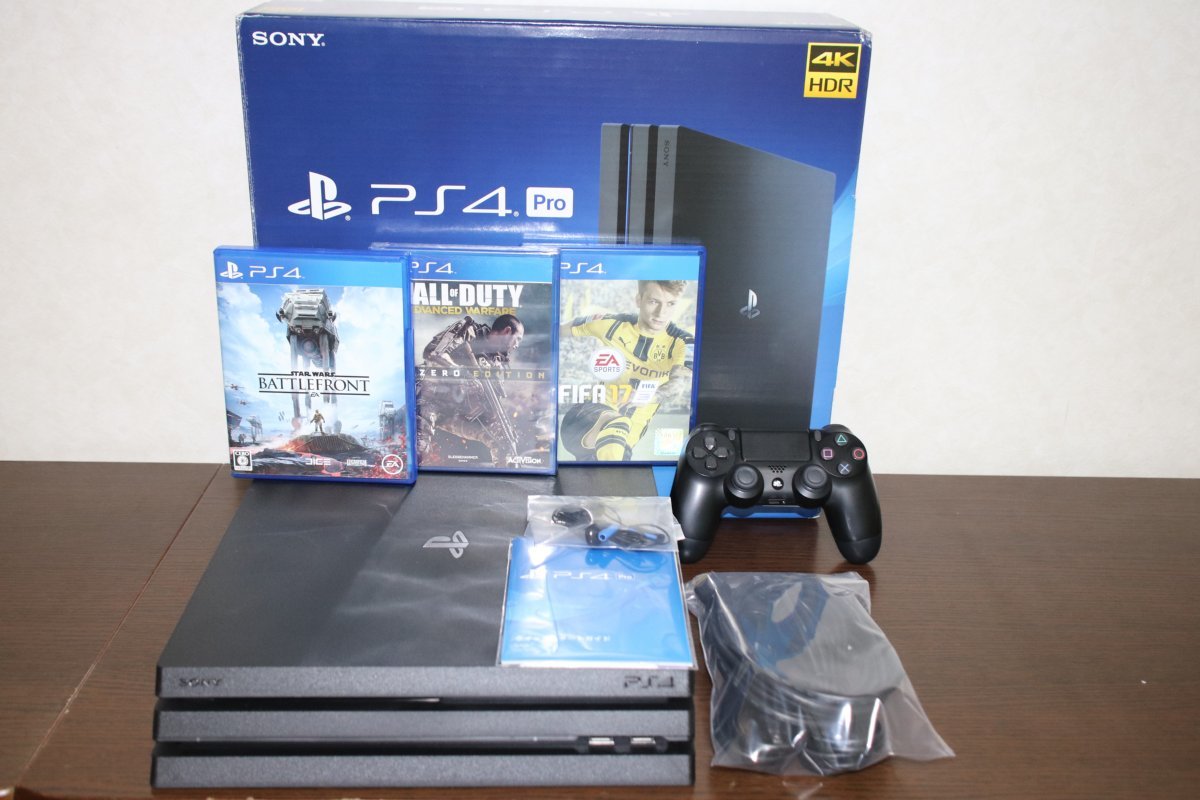ブランド】 PlayStation4 - playstation PS4 Pro 本体 美品 CUH