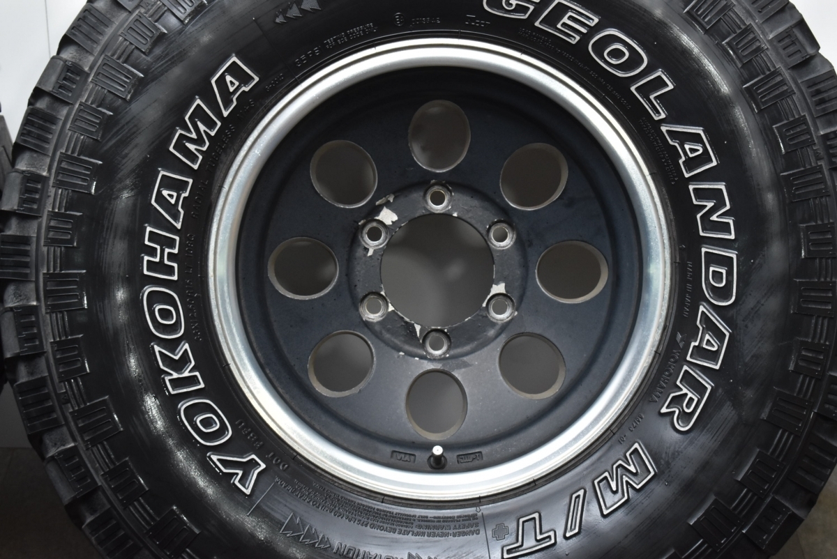 [ popular design ] Jim line type 2 15in 8J-28 PCD139.7 Yokohama Geolandar M/T 33×12.50R15 Prado Hilux Surf lotus 