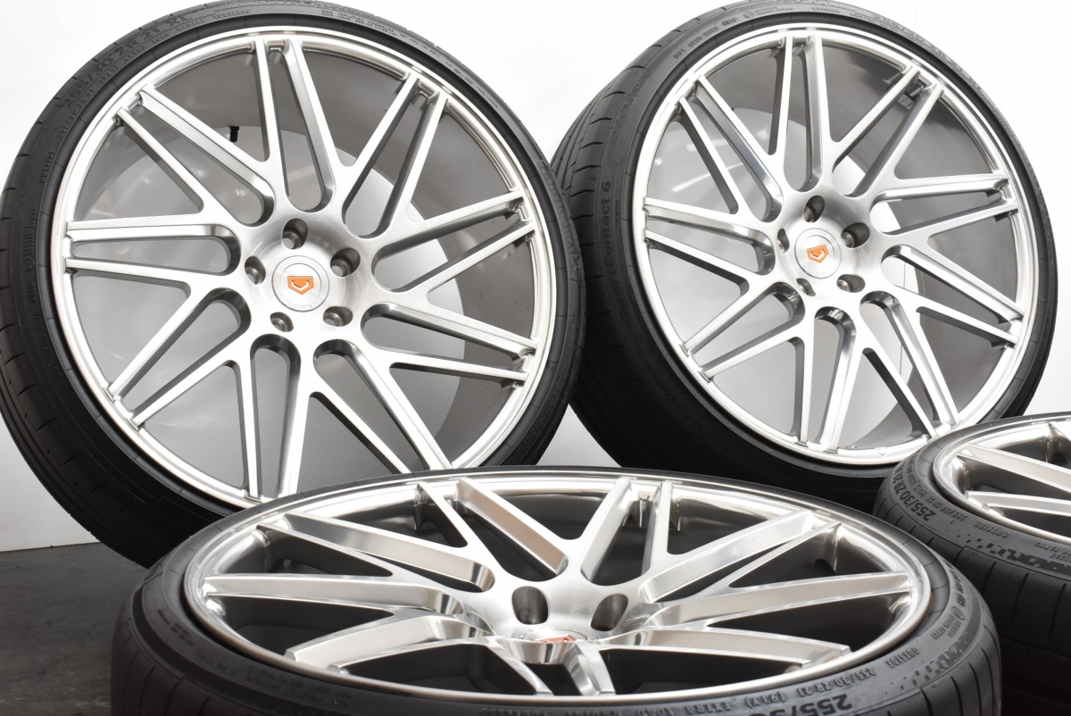 【美品 鍛造品】VOSSEN VPS-314T 21in 9.5J +42 +35 PCD112 コンチネンタル 255/30R21 メルセデスAMG W222 S63 S65 S500 W213 E43 E63_画像2