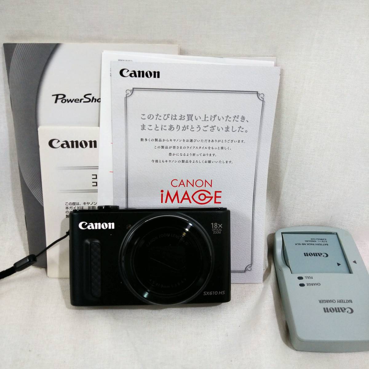 美品】Canon キャノン PowerShot SX610 HS パワーショット コンパクト