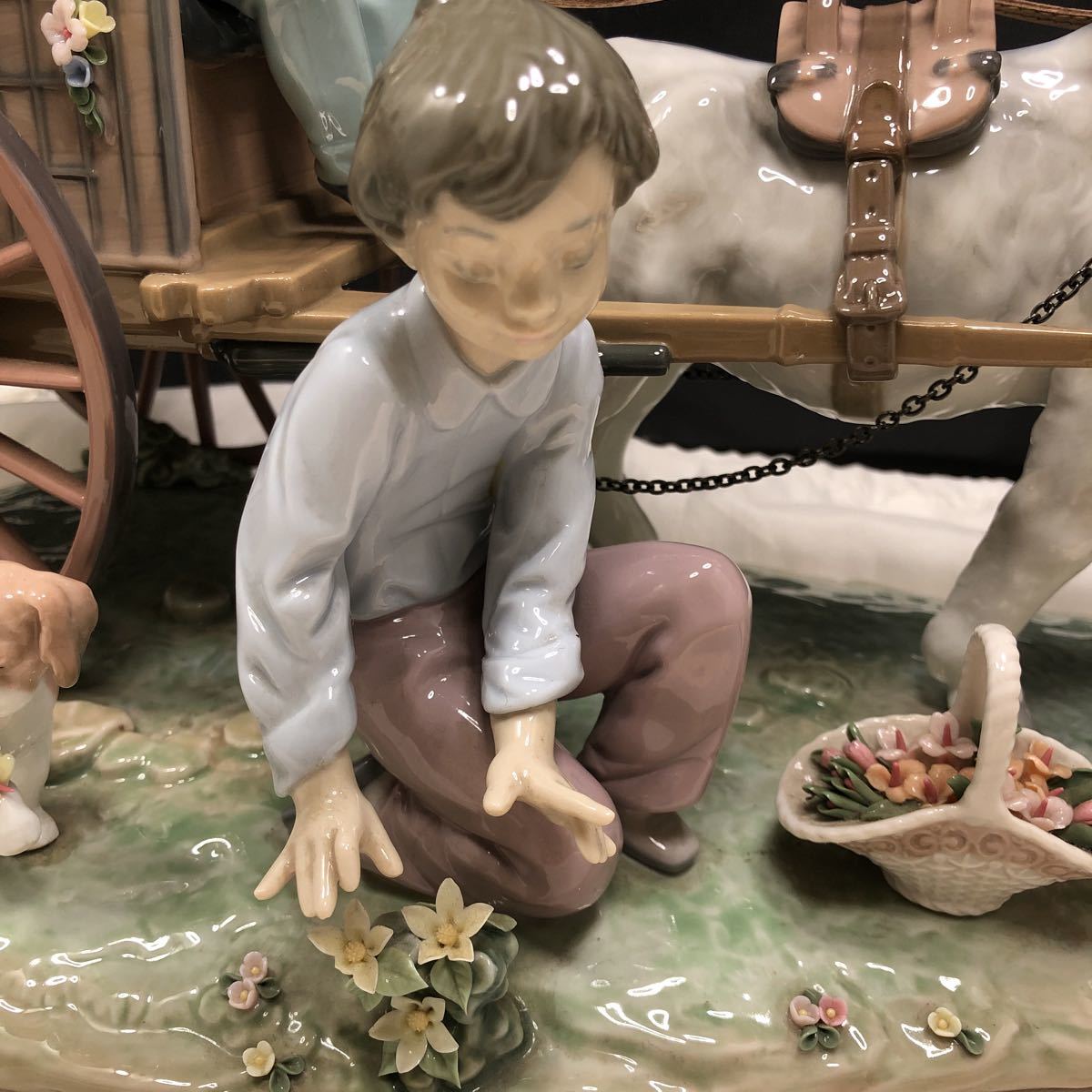 リヤドロ LLADRO 遠足の日 フィギュリン 大型フィギュリン スペイン製