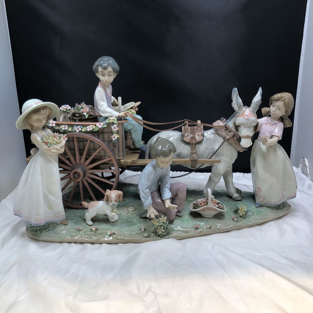 リヤドロ LLADRO 遠足の日 フィギュリン 大型フィギュリン スペイン製
