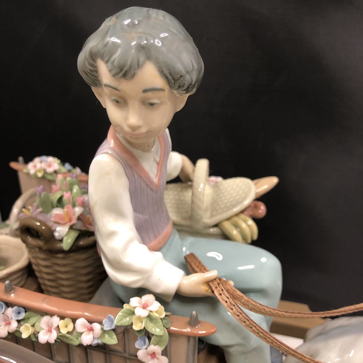 リヤドロ LLADRO 遠足の日 フィギュリン 大型フィギュリン スペイン製