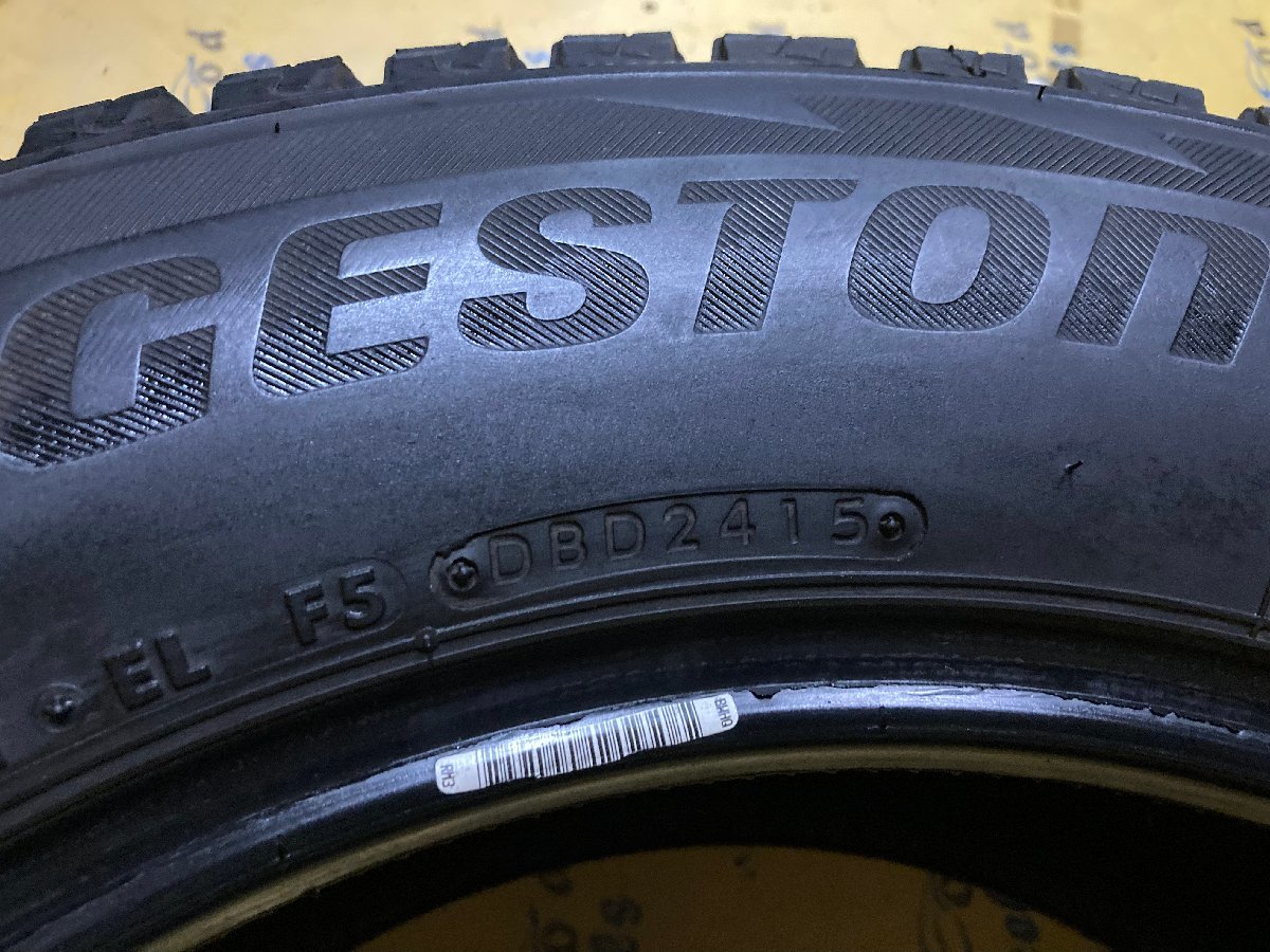 K-345☆225/65R17 BRIDGESTONE DM-V2 2015年製 残溝約7mm☆スタッドレス4本セット☆ブリジストン ブリヂストン_画像10