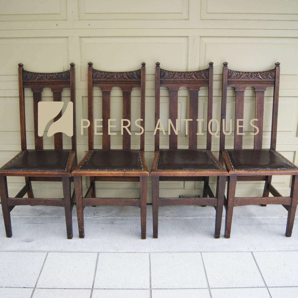 4279h.5【英国アンティーク Art Nouveau Chair アールヌーボー チェア