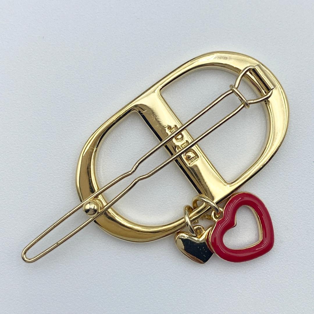 超美品・希少】ディオール バレッタ ヘアクリップ ヘアピン DIOR CD