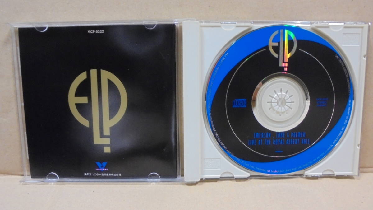 CD★EL&P★1992年のライヴ～「Lucky Man」収録★Emerson, Lake & Palmer : Live At The Royal Albert Hall★国内盤★4枚同梱発送可能_画像2