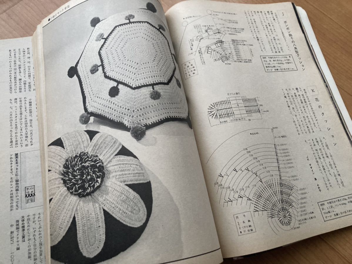 子どもあみものと流行編物 昭和38年発行 主婦の友10月特大号付録 昭和レトロ 編み図 当時物_画像8
