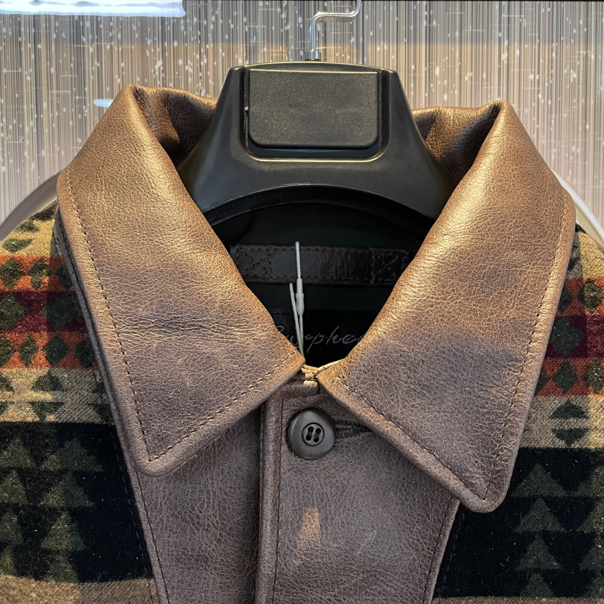 最上級EU製&定価13万◇UABONI*Paris*ユアボニ*ライダース*フランス