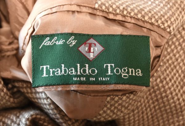 [ ESTNATION × RING JACKET × Trabaldo Togna ]　イタリア製カシミヤ・ウール生地テーラードジャケット(size44) made in japan - O34 -_画像5