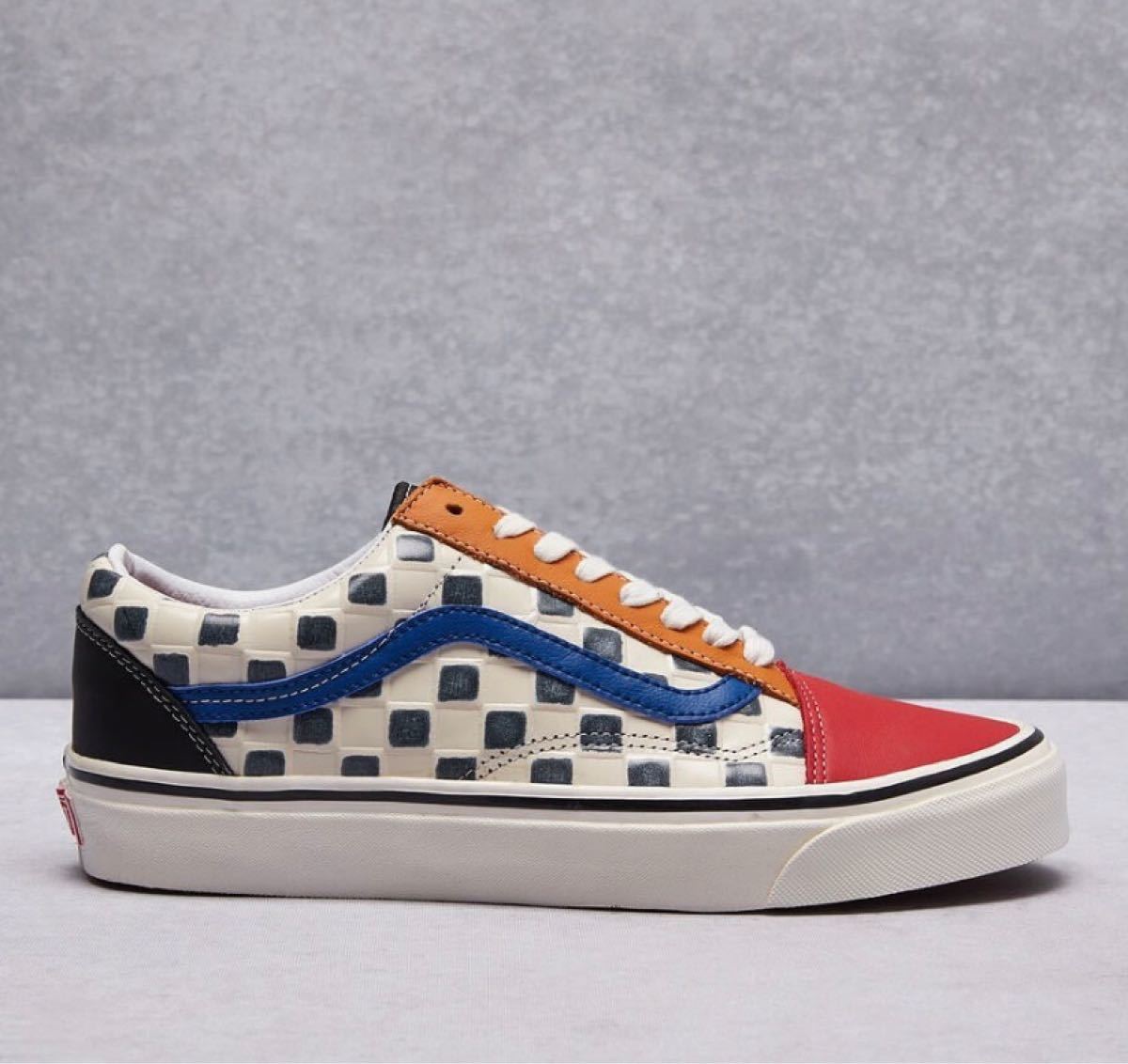 【VANS 】US企画 アナハイム オールドスクール レトロ 27cm【vans】US企画 レザー仕様 アナハイム オールドスクール