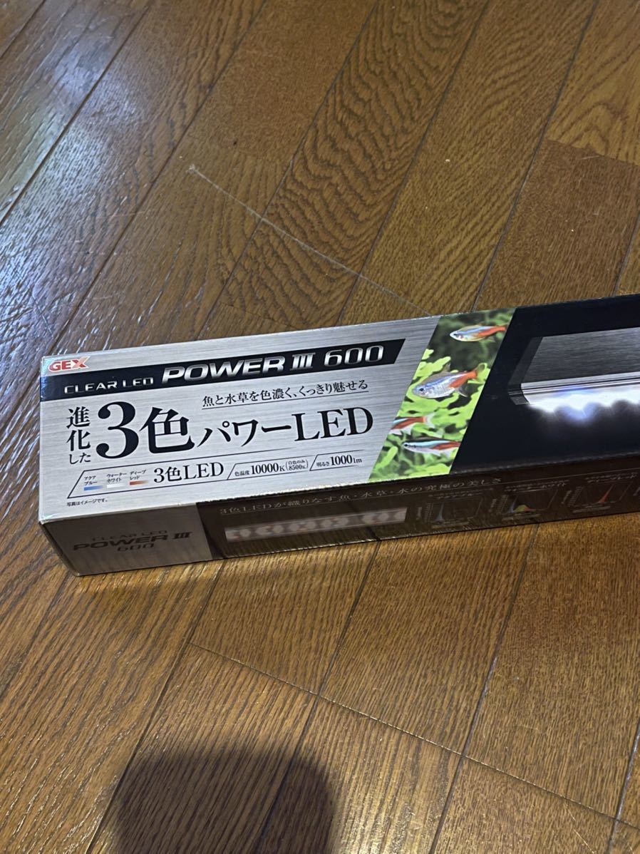 Gex クリア Led パワー3 600 60cm水槽用照明 ライト 熱帯魚 水草 アクアリウム Ledライト 60cm水槽 Led 観賞魚 ジェックス 照明 売買されたオークション情報 Yahooの商品情報をアーカイブ公開 オークファン Aucfan Com