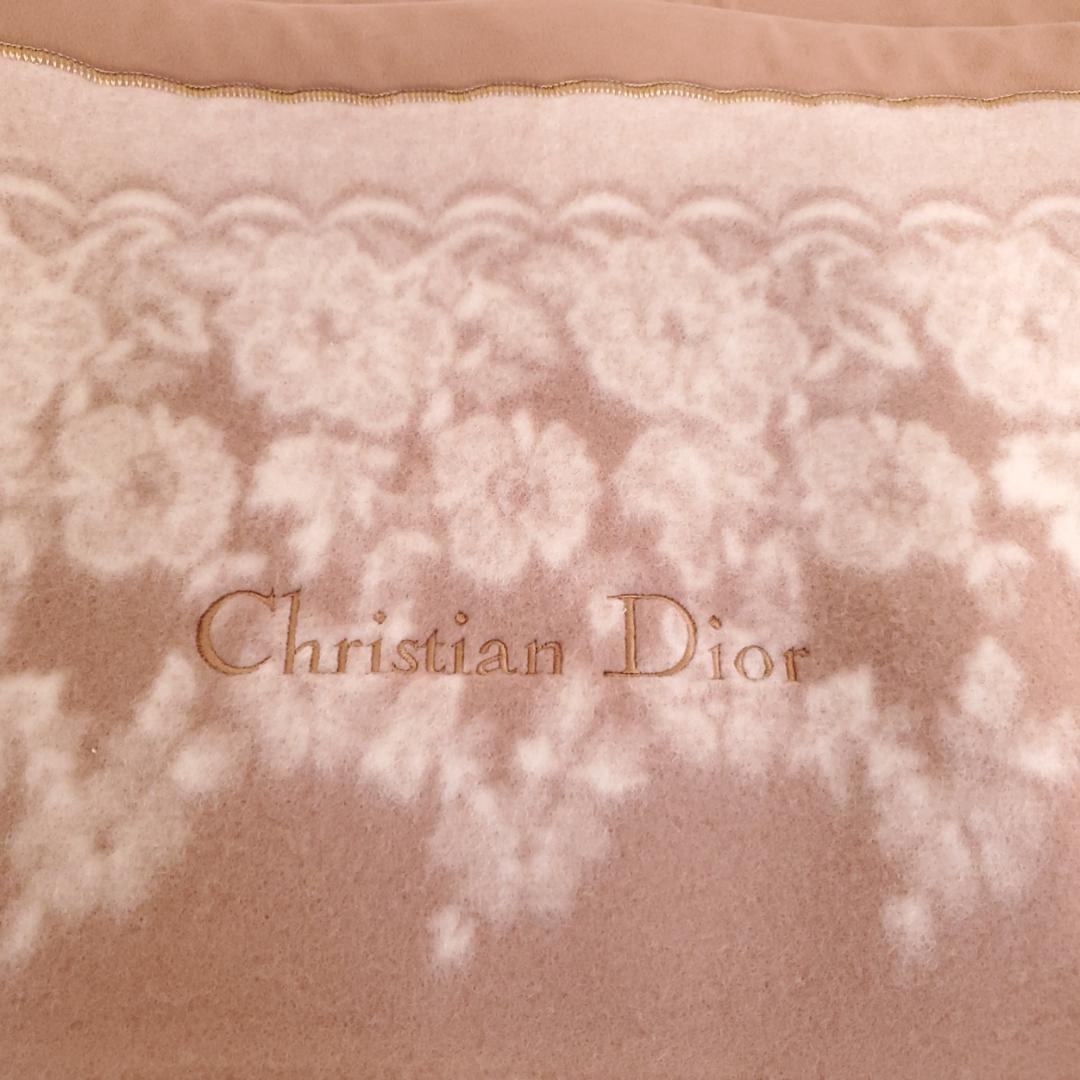 Christian Dior クリスチャンディオール 毛布 ウール 100 Christian Dior クリスチャンディオール 毛布 ウール 100