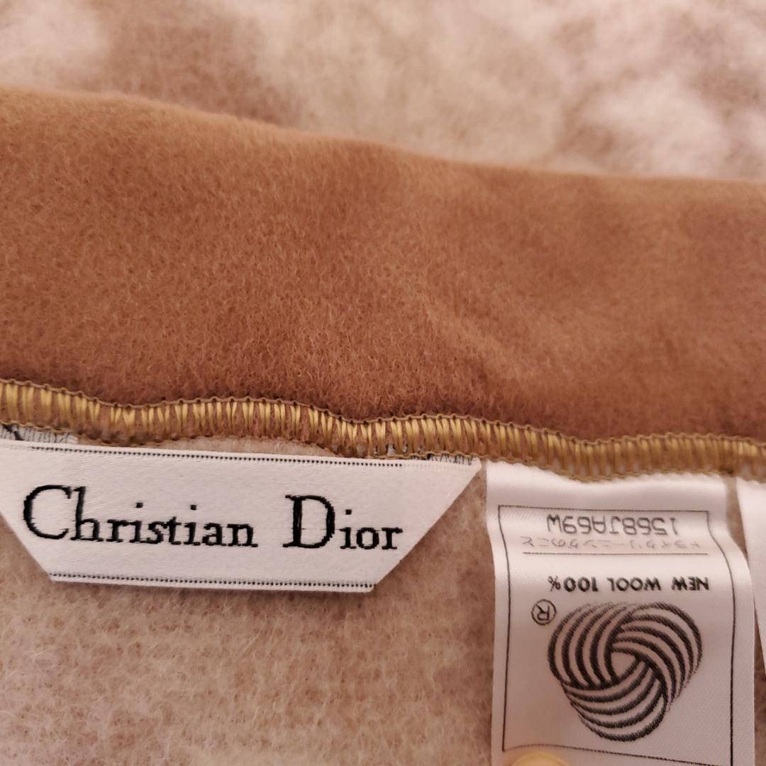 Christian Dior クリスチャンディオール 毛布 ウール 100 Christian Dior クリスチャンディオール 毛布 ウール 100