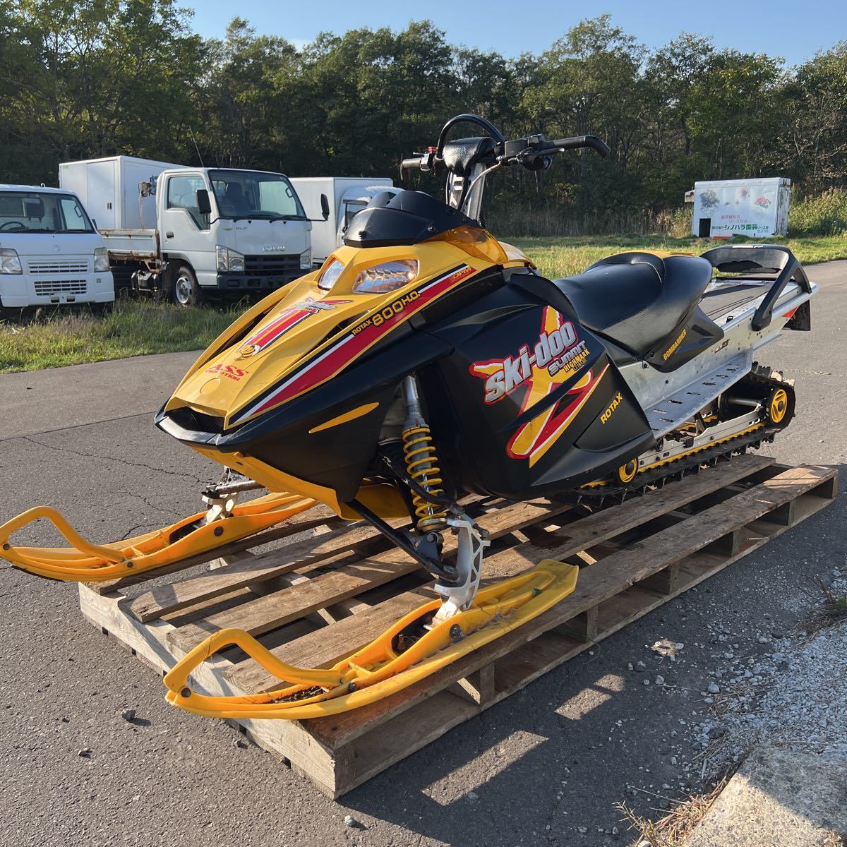 Yahoo!オークション - 道東発 ski-doo summit800 セル リバース Yahoo!オークション - 道東発 ski-doo summit800 セル リバース