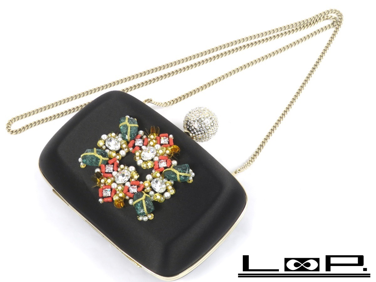 美品】 Roger Vivier ロジェヴィヴィエ チェーン ショルダー バッグ
