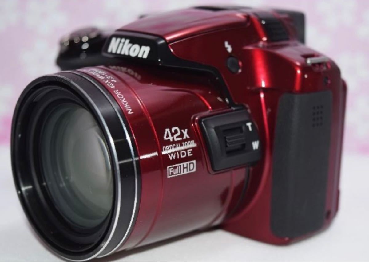 ☆かっこいい艶レッド!☆P510☆高性能でコンパクト