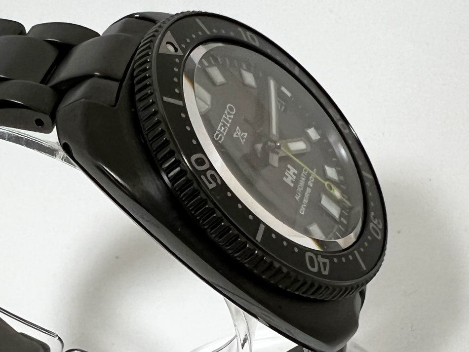 SEIKO セイコー PROSPEX プロスペックス Diver Scuba メンズウォッチ 腕時計 自動巻き ヘリーハンセンコラボ 限定 SBDC181 6R35-02G0_画像3