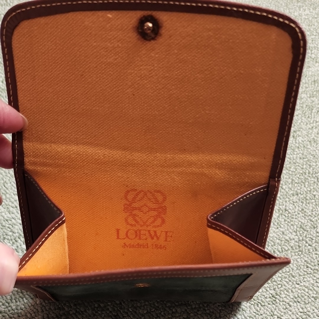 LOEWE  折りたたみ財布 カードケース付き  1990年代