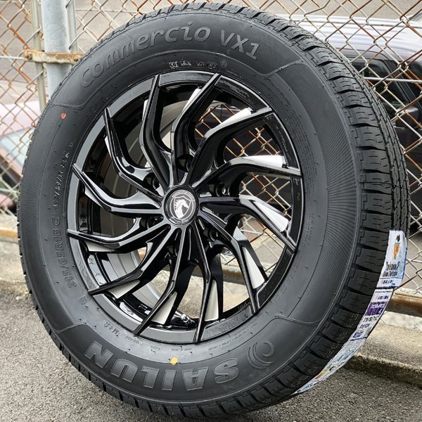 新作 新品 200系 ハイエース レジアスエース 16インチ タイヤ ホイール