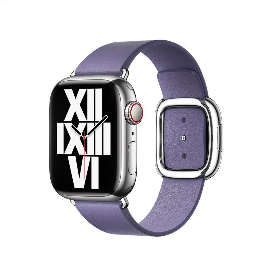 1円~」未使用 Apple Watch Series 7 41mm シルバー ステンレス モダン