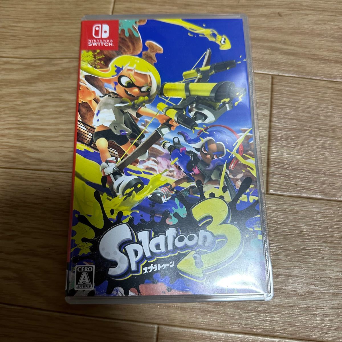 nintendo switchソフト スプラトゥーン3 美品 | yachaqs.com