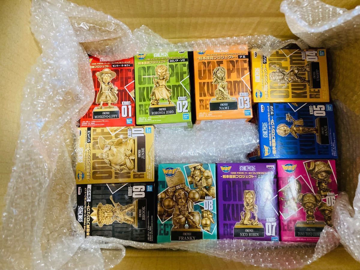 熊本復興プロジェクト ワンピース ワーコレ銅像ミニフィギュア 熊本復興プロジェクト ワンピース ワーコレ銅像ミニフィギュア