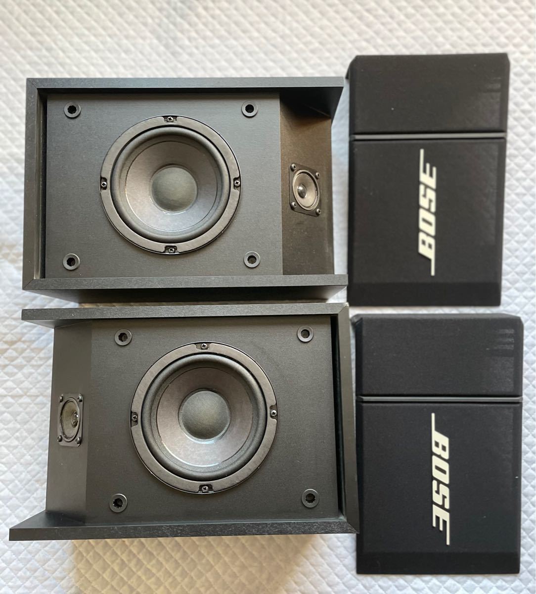 ボーズ BOSE 201-ⅡMUSIC MONITOR SPEAKER （2本1組）音出し確認済み！スピーカーケーブル付属