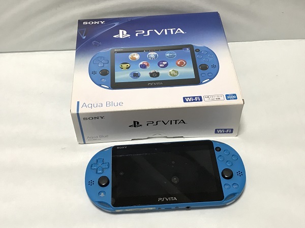 PlayStation Vita プレイステーション ヴィータ Wi‐Fiモデル アクア ...