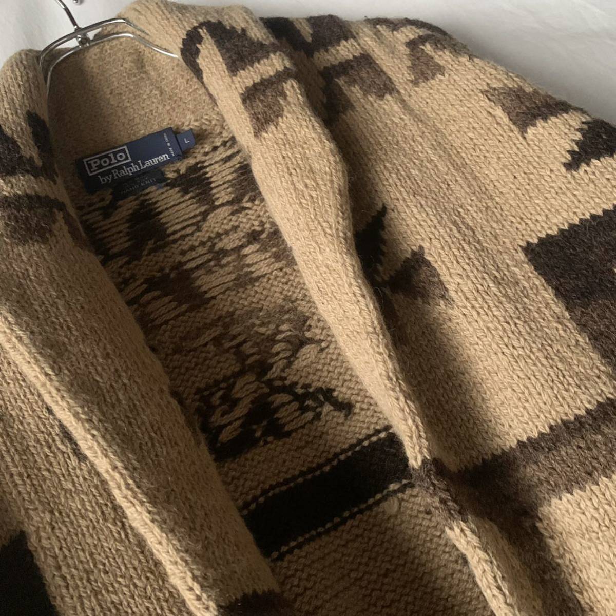90s Polo by Ralph Lauren ラルフローレン ネイティブ柄 スワスティカ