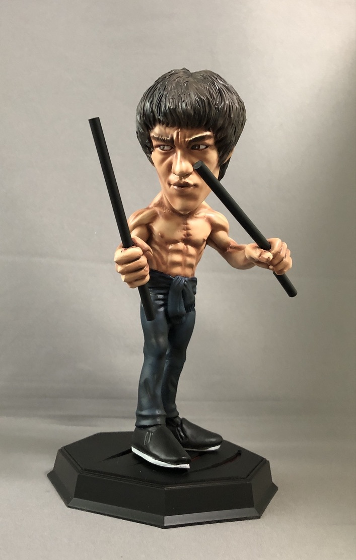 デフォルメフィギュア完成品 燃えよドラゴン ブルース・リーKali