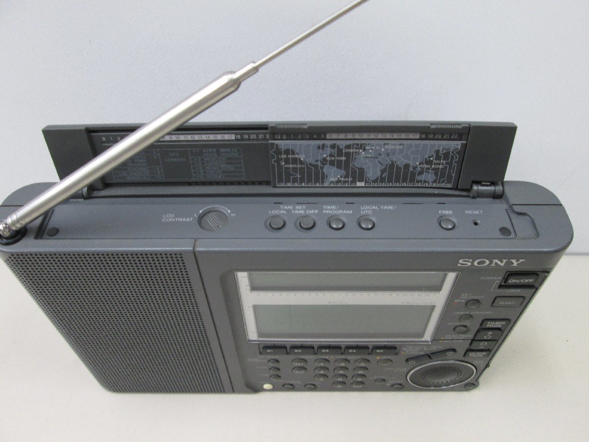 ☆品☆SONY ソニー ICF-SW77 FMステレオ/LW/MW/SW ワールドバンド