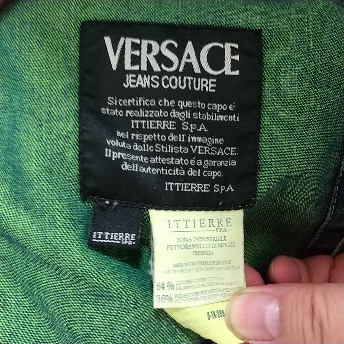 ジャンニ・ヴェルサーチ ジーンズクチュール Gianni Versace Gジャン