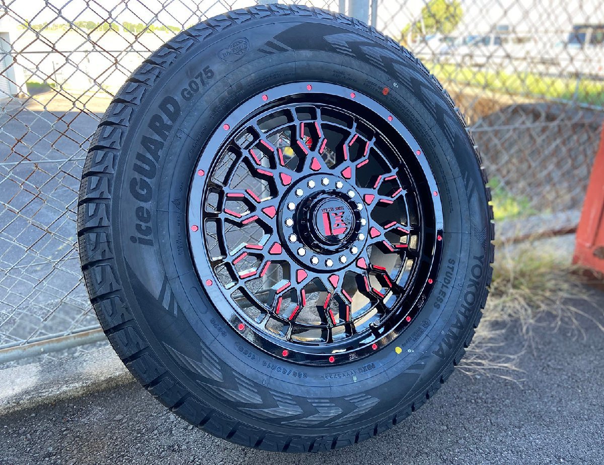在庫僅少】 国産スタッドレス ホイールセット ハイラックス FJ H3