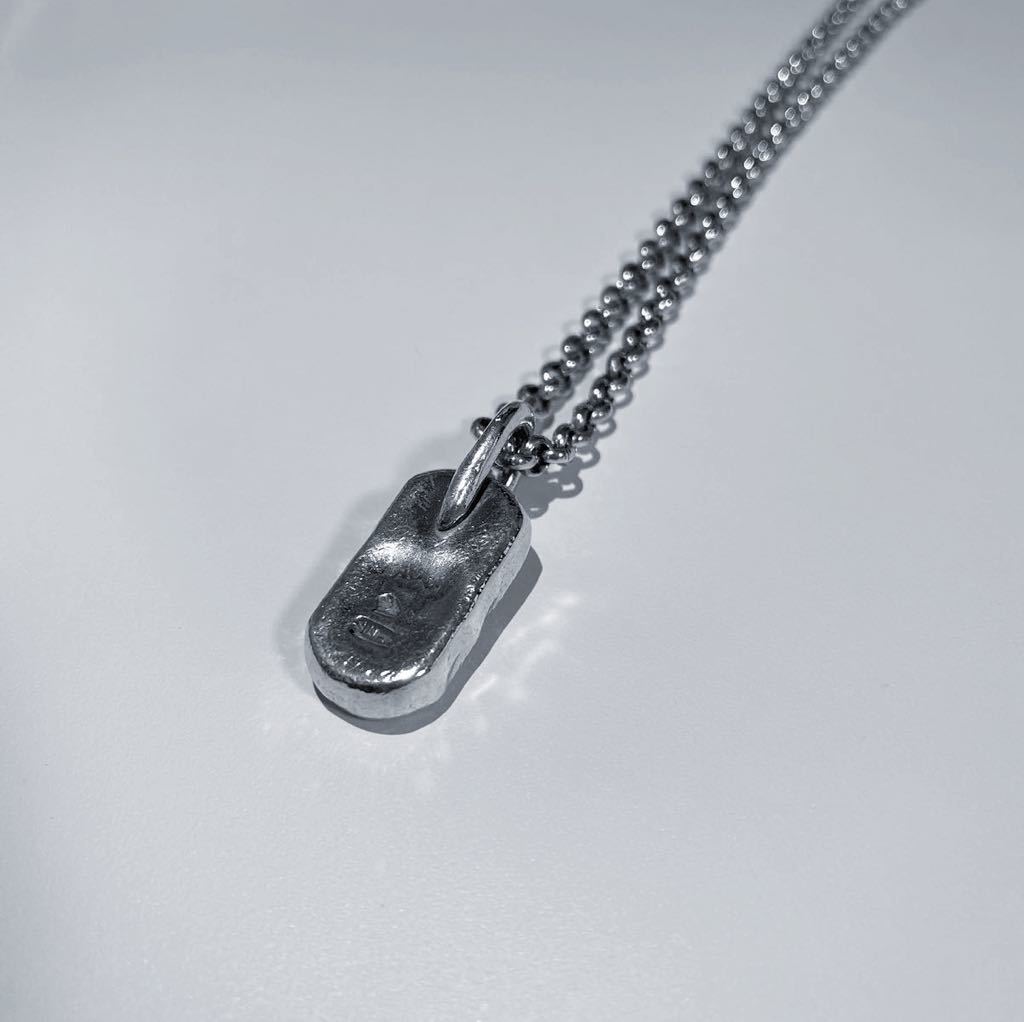 市松 楕円シルバーネックレス M | roket.es