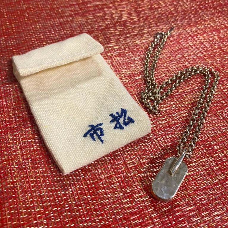 市松 楕円シルバーネックレス M - www.dloy.com.my