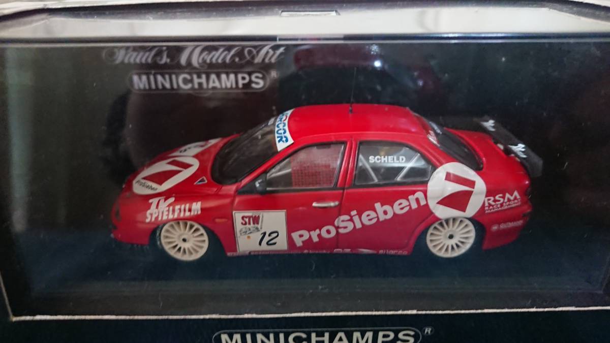 1/43 MINICHAMPS 1999年STW チーム ユーロチーム アルファロメオ156#12 A・Scheld_画像1