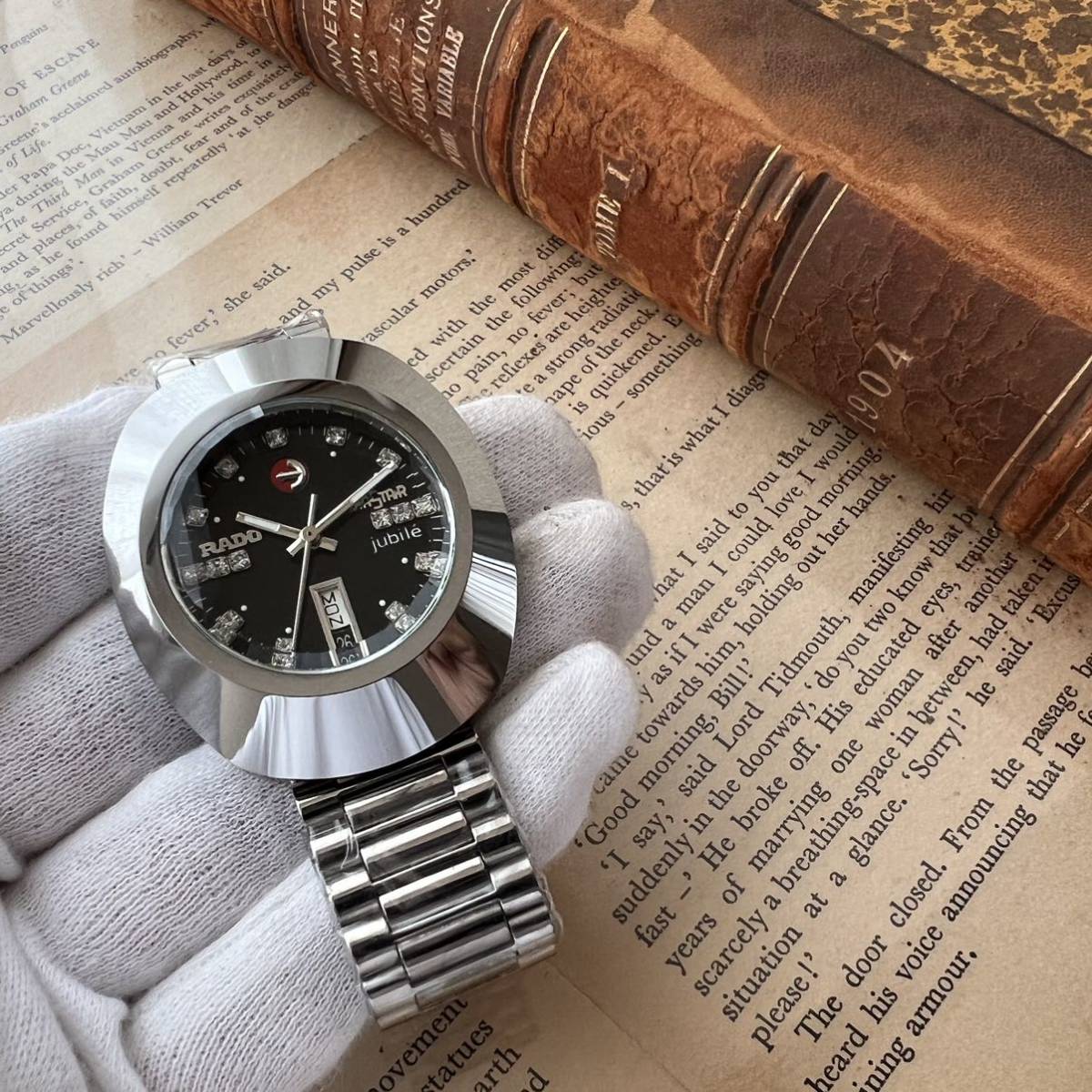 おしゃれ 【美品】ラドー ◇ RADO ダイヤスター 自動巻き 腕時計