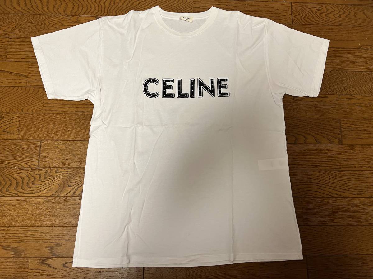 21SS CELINE ã¹ã¿ã㺠ã㎠ã«ãŒãº Tã·ã£ã ãµã€ãº L ãã¯ã€ã