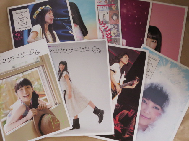 miwa concert pamphlet fan club bulletin 17 pcs. postcard etc. together 