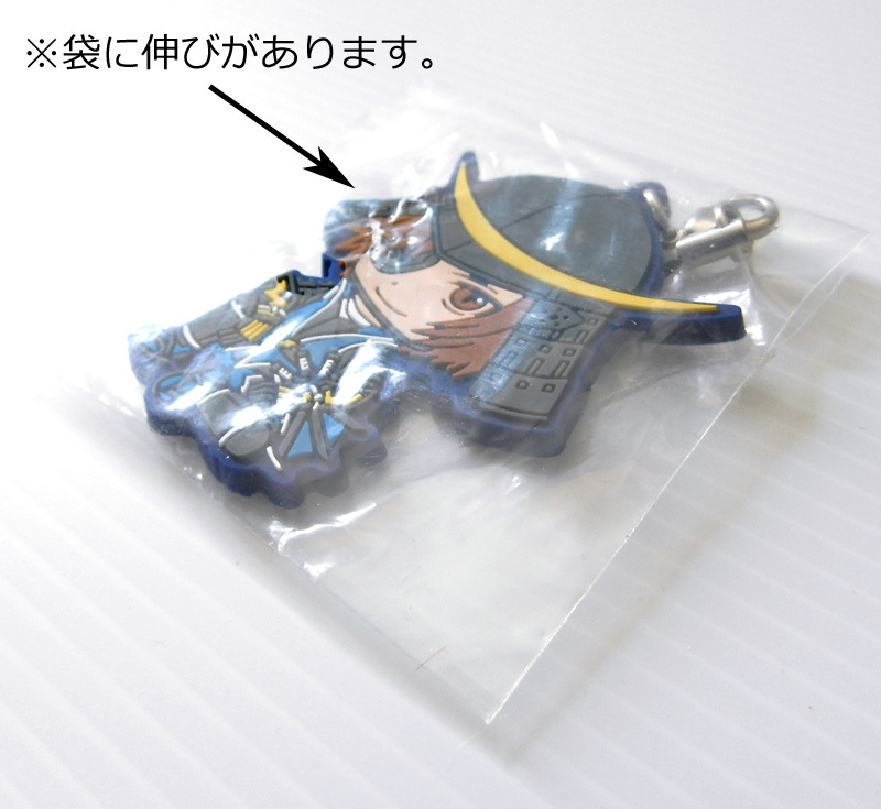  most lot Sengoku BASARA... Cara date ... Raver strap mascot strap key holder rubber strap unused goods BASARA