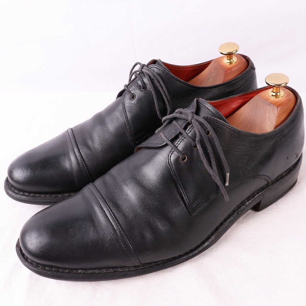 信頼 キャップトゥ Paraboot 位 パラブーツ/28.0cm 黒 ds3050 古着