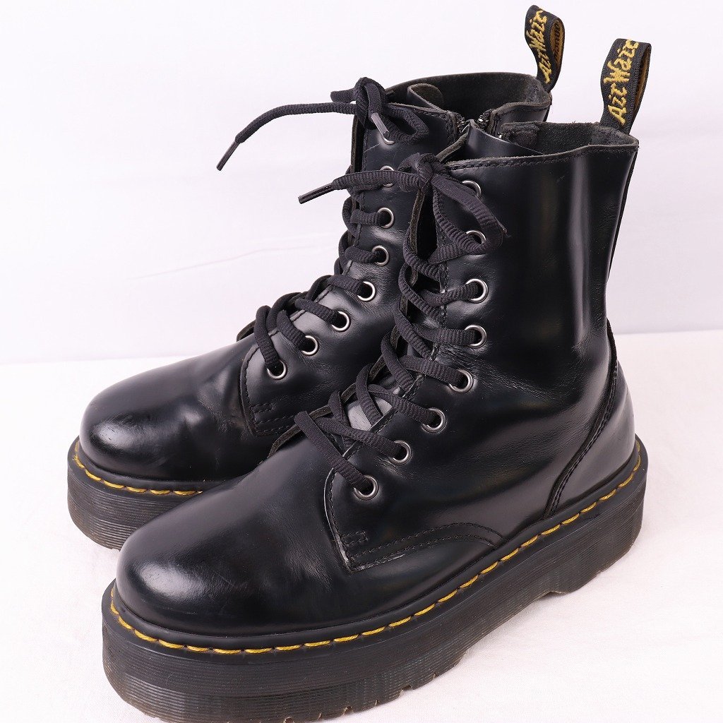 ドクターマーチン UK5/23.5cm-24.0cm/ジェイドン JADON 8ホール 黒