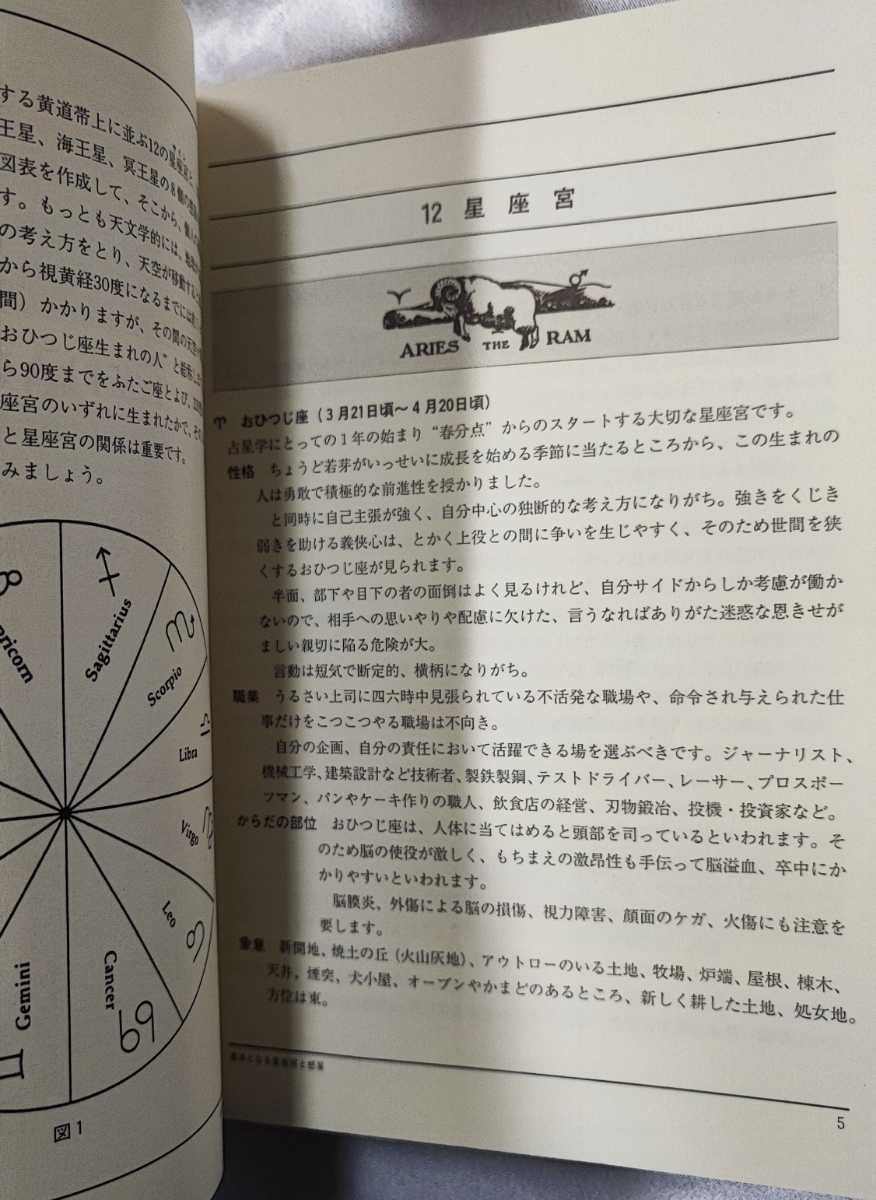 世界占星学選集 第 4 巻 占星学実践講座 訪星珠 魔女の家 BOOKS 　1996_画像5