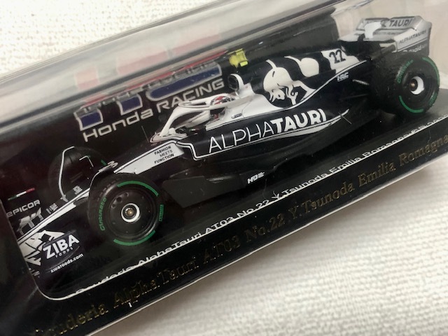 SPARK 1/43 Scuderia AlphaTauri AT03 No.22 Y.Tsunoda Emilia Romagna