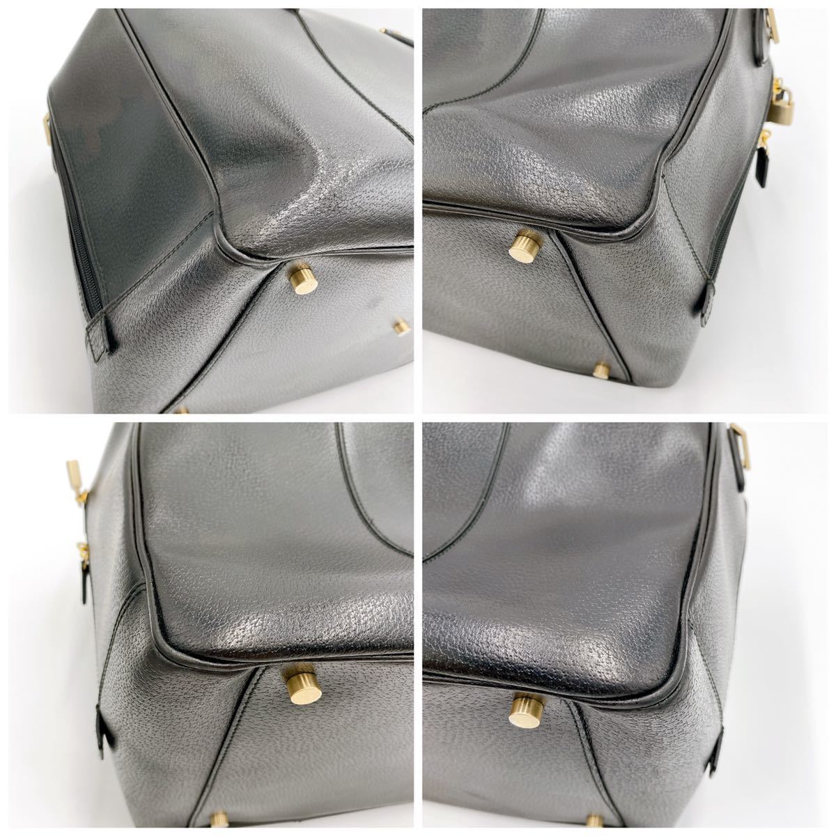 1円〜 Salvatore Ferragamo サルヴァトーレフェラガモ ボストンバッグ